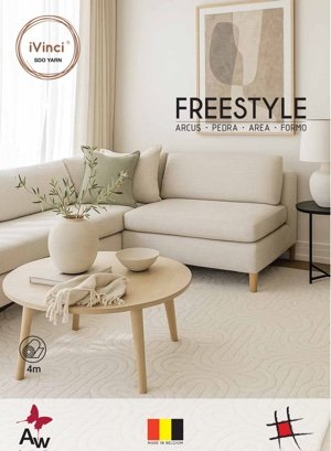 Freestyle carpet roll catalogue cover